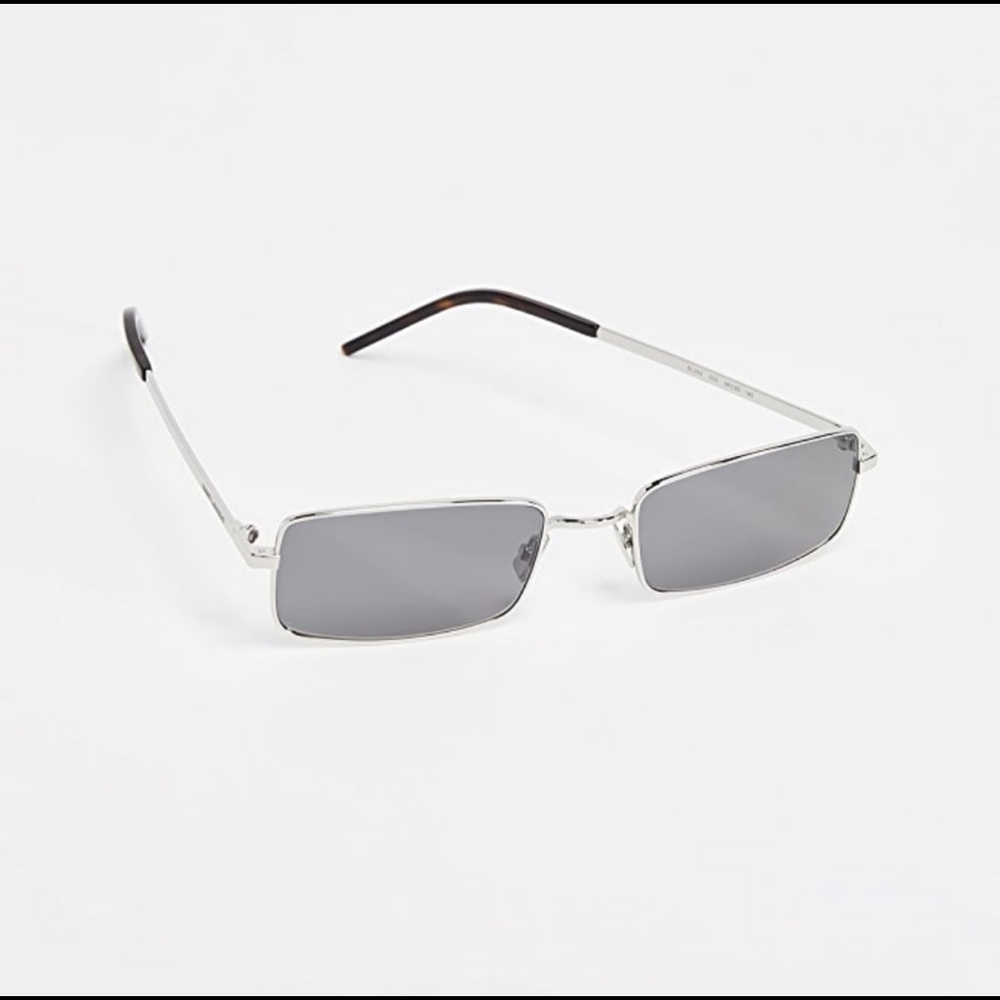 Saint Laurent 90s Super Model Rectangle Sunglasses - Picture 2 of 5